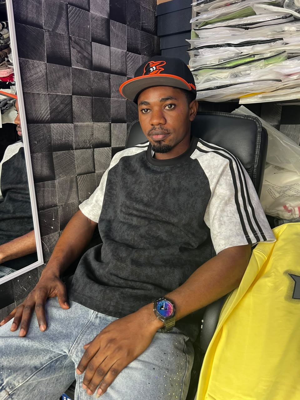 ALFDONE founder at the shop